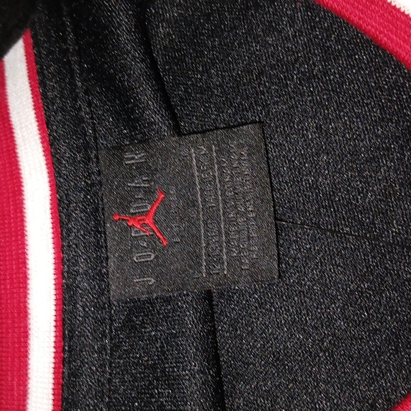 Jordan 23 Girls Sleevless T Shirt Jersey Dress Black Red White Size Large NWT - Picture 5 of 6